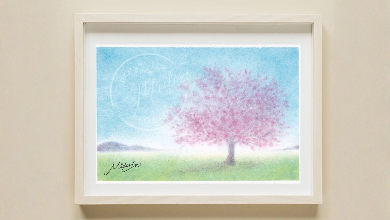 パステルアート作品
